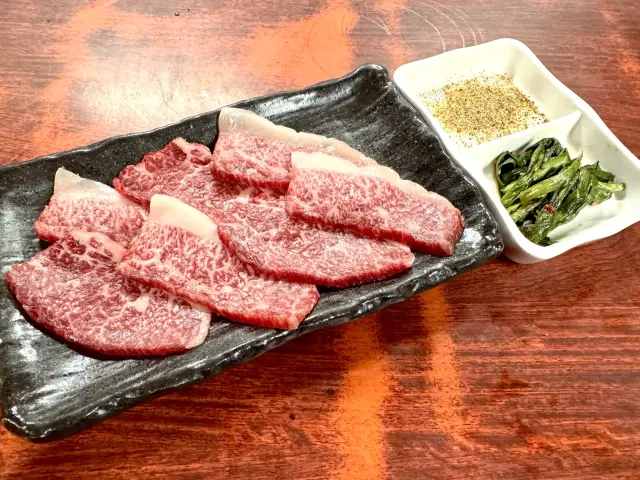 Aged salt karubi of Kumano beef